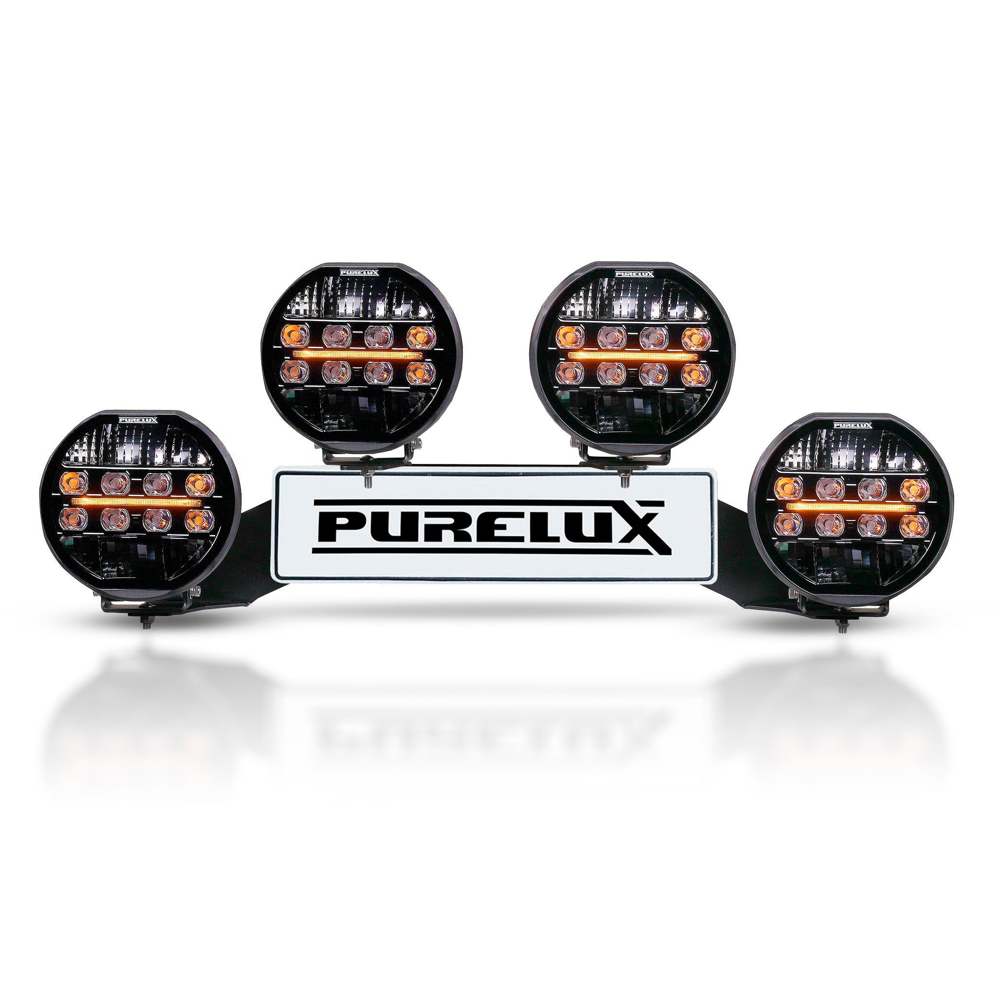 Purelux Led Auxiliary light kit Purelux WRC 7, 432W / 26 000 lm - Complete set