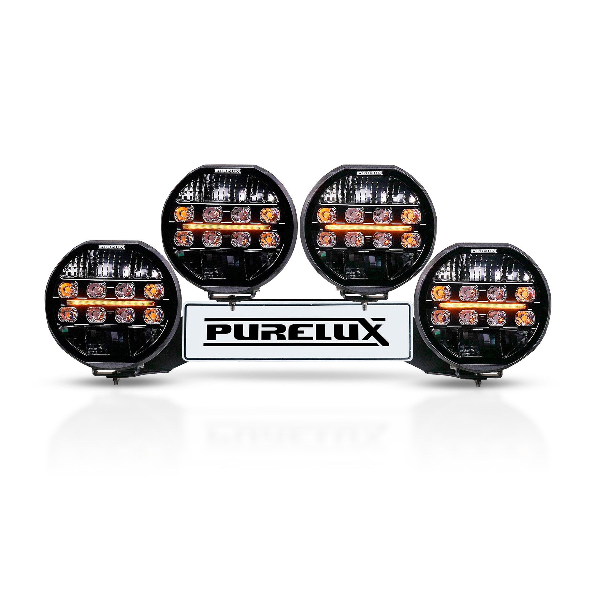 Purelux Led Auxiliary light kit Purelux WRC 8, 800W / 41 000 lm - Complete set