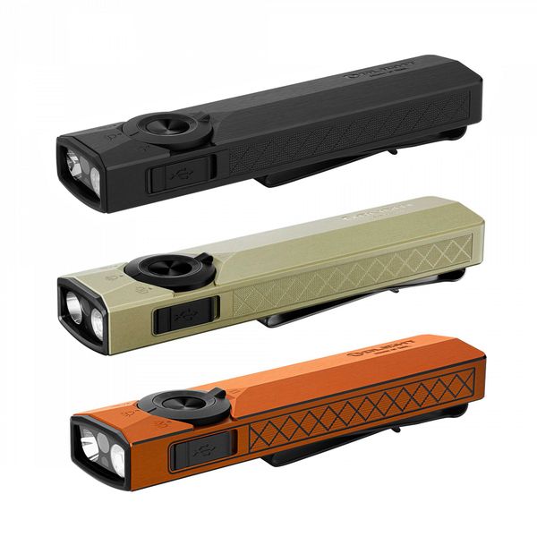 Lommelykt OLIGHT ArkPro Ultra - 1700 lm / 124 mm / Oppladbar, Grønn