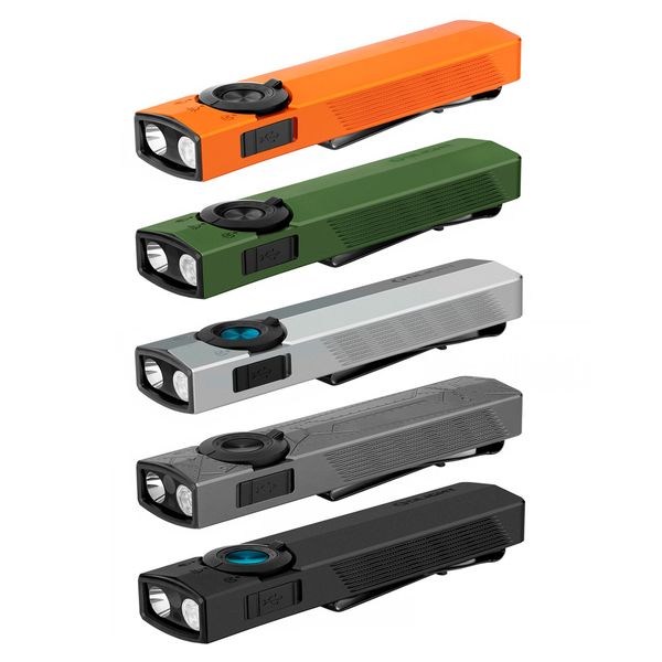 Ficklampa Olight ArkPro - 1500 lm / 124 mm / Laddbar, Svart