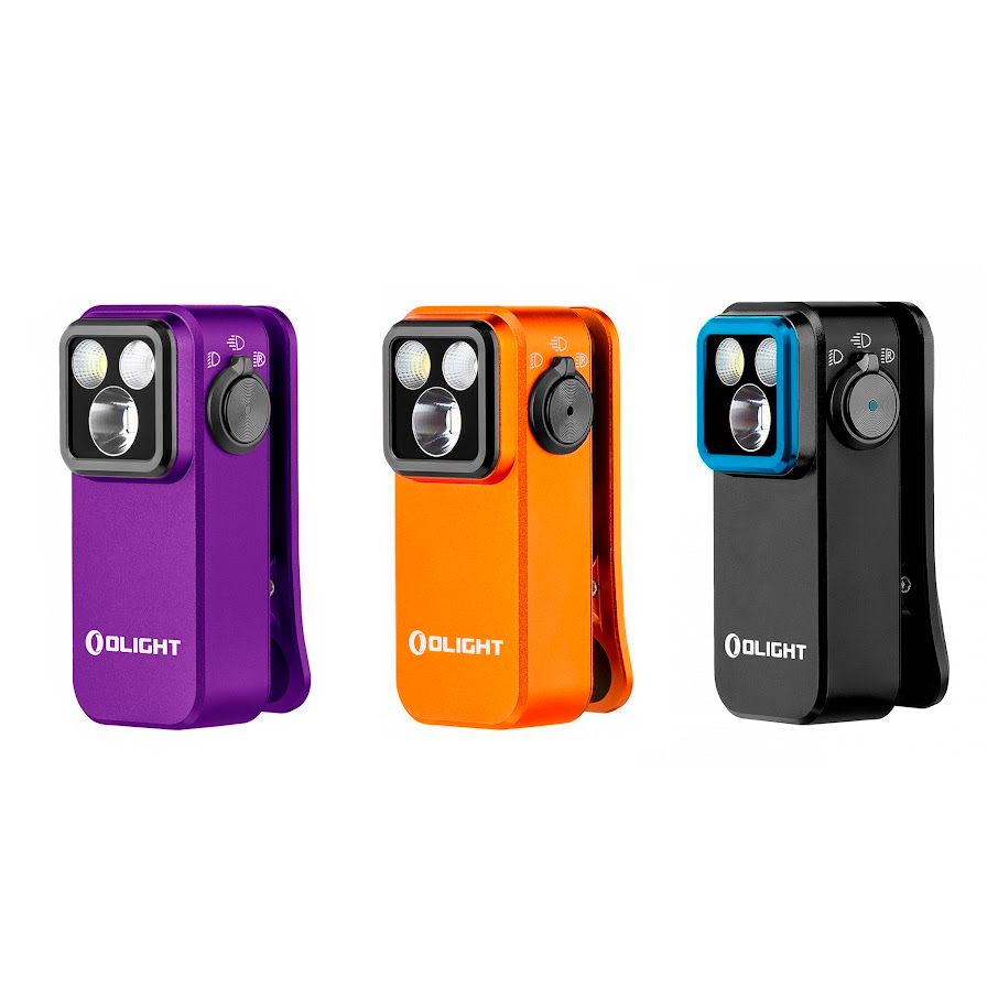 Flashlight Olight Oclip Pro - 500 lm / 57 mm / Rechargeable, Black afbeelding