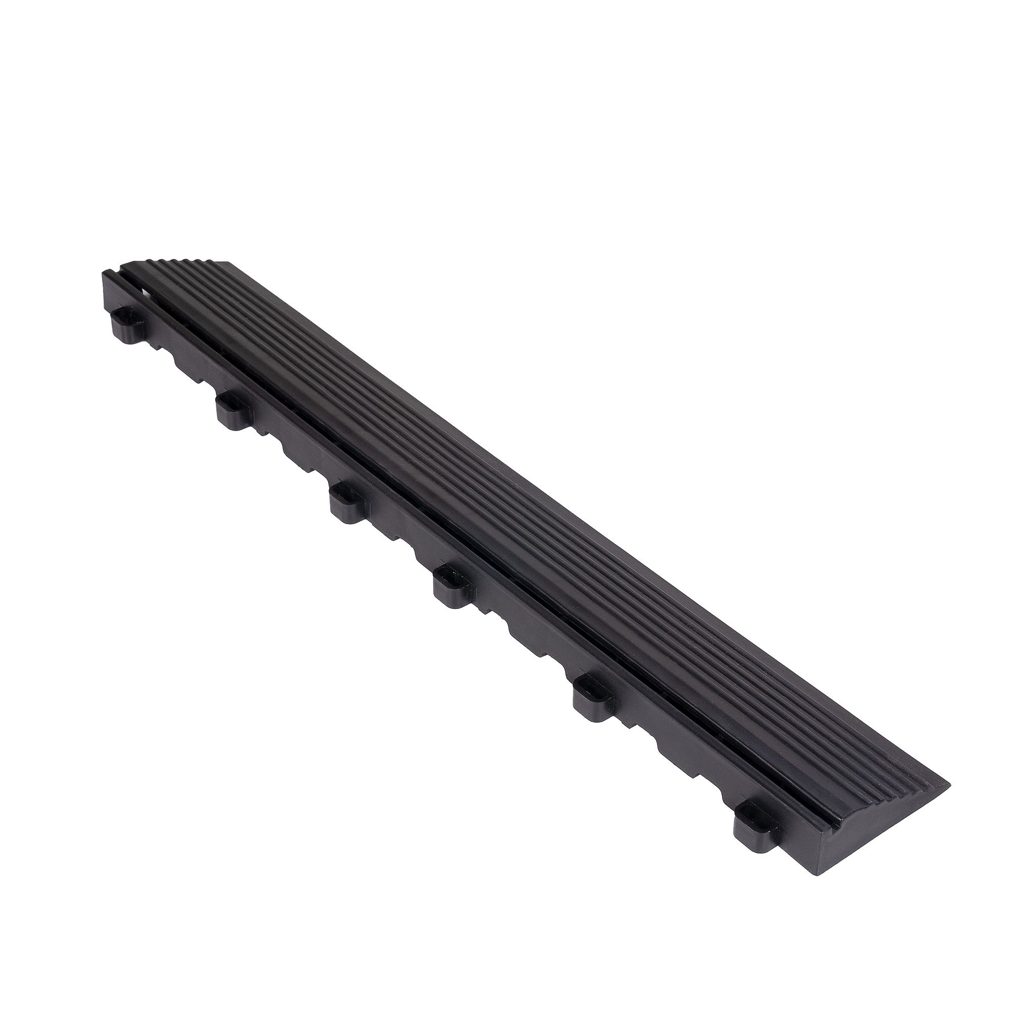 Lattiapäällysteen reunalista Dr Dirt Garage Plaza HD, Naaras, Musta | Alk. 4,90 €
