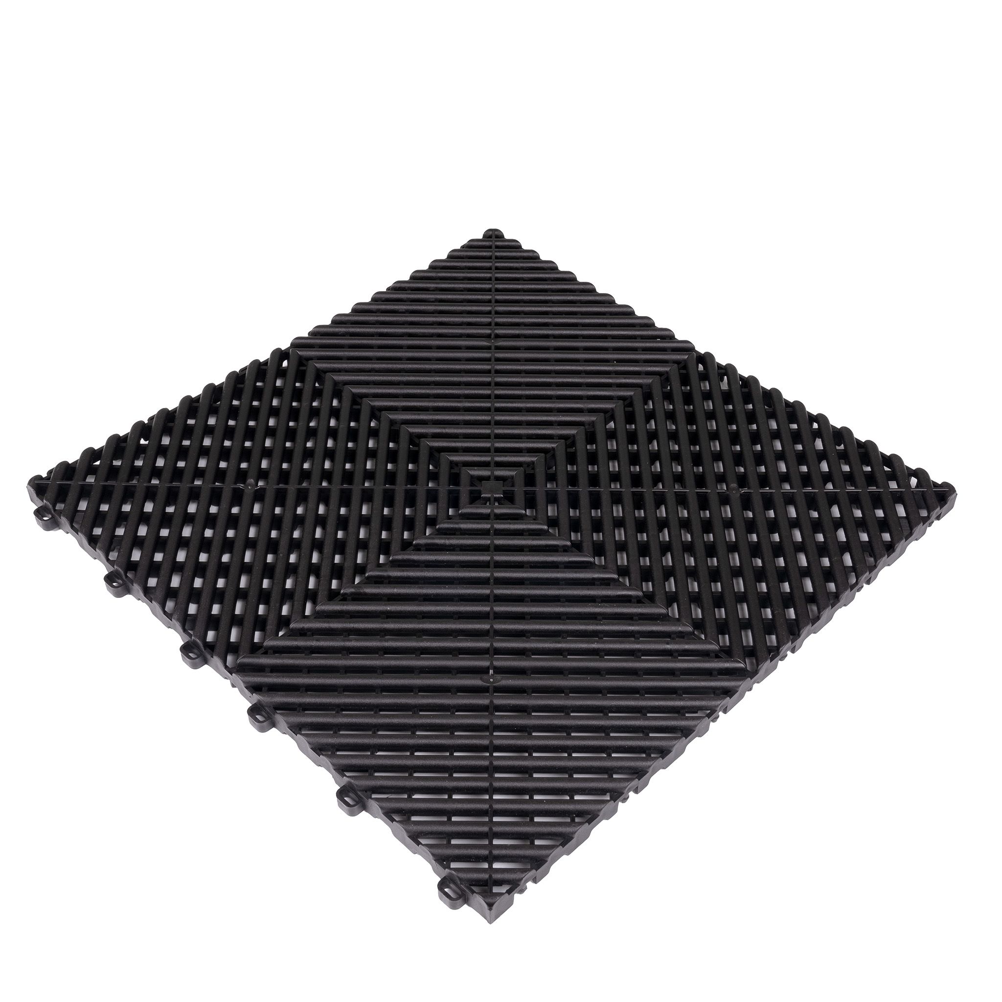 Päällystelaatta Dr Dirt Garage Plaza HD, Musta, 1.92 m² (12 laattaa) | Alk. 59,90 €