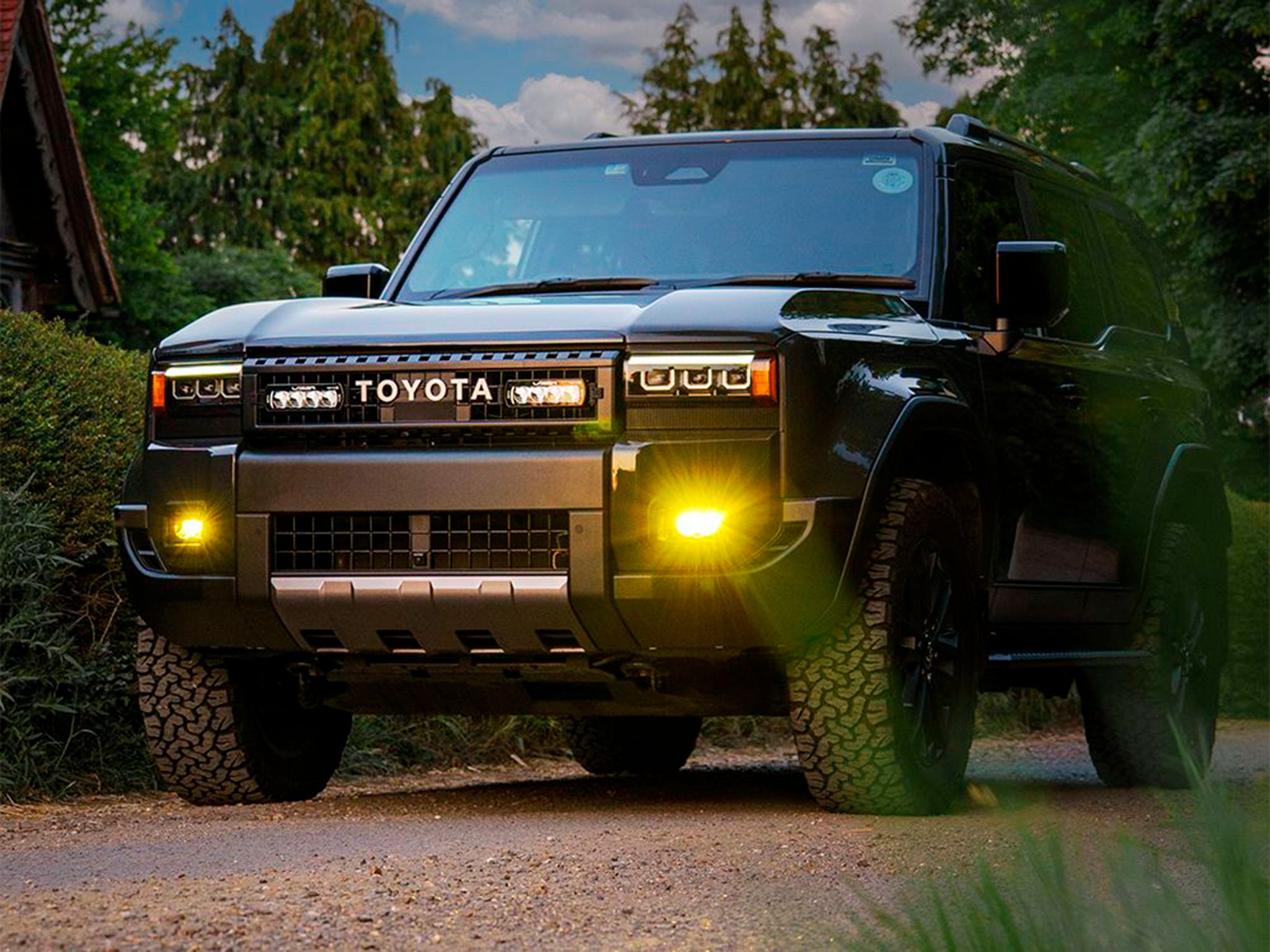 Fog light upgrade kit Toyota Land Cruiser (2024+), Lazer Carbon-2 Drive afbeelding