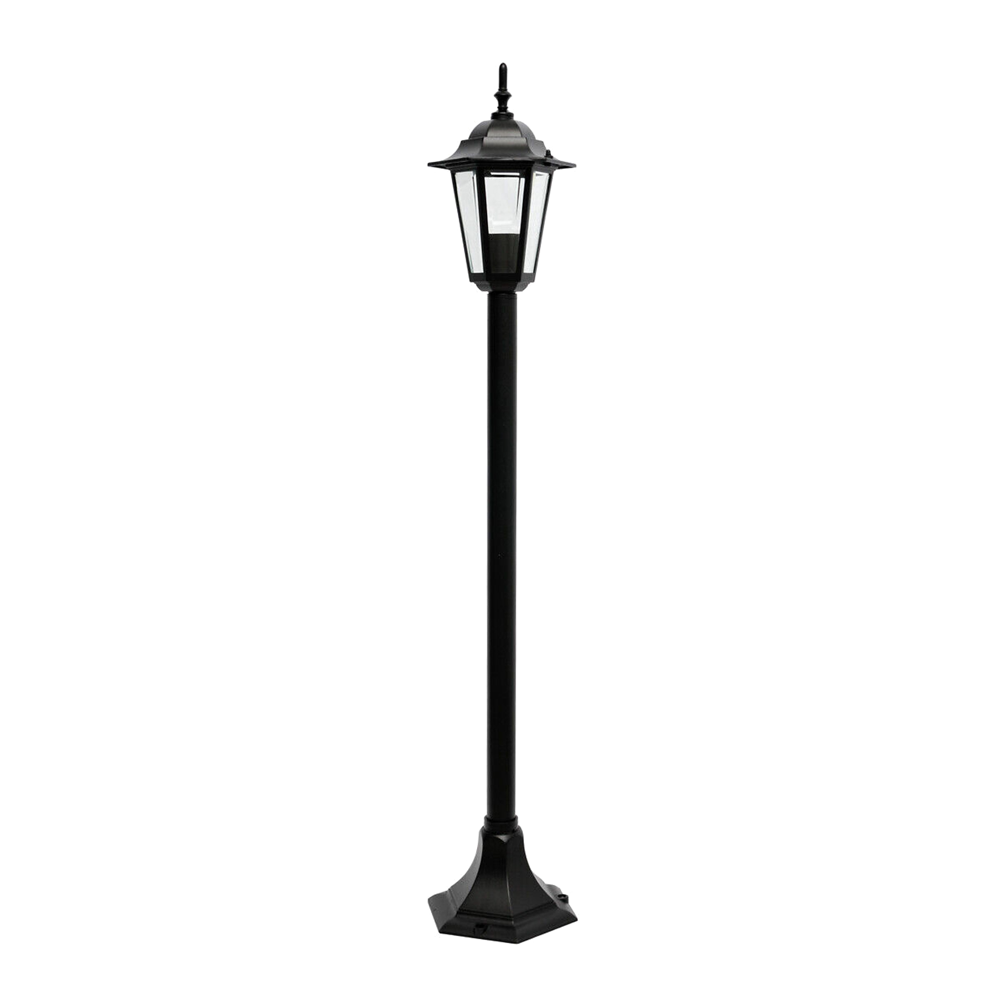 Pihavalo Airam Kartano Bollard, E27, Musta