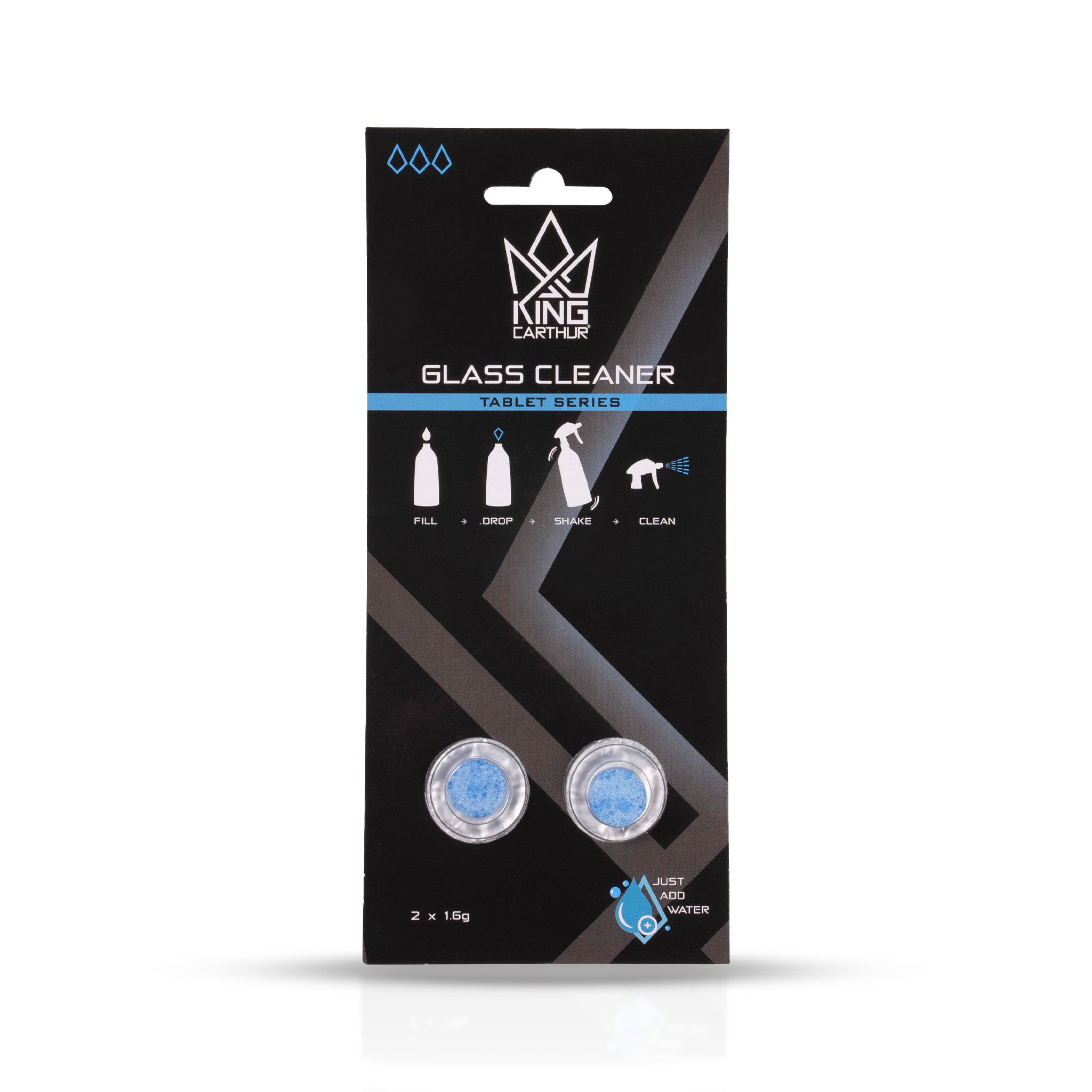 Lasinpesuaine King Carthur Glass Cleaner Tablet, 2 kpl, Pelkät pesuainetabletit