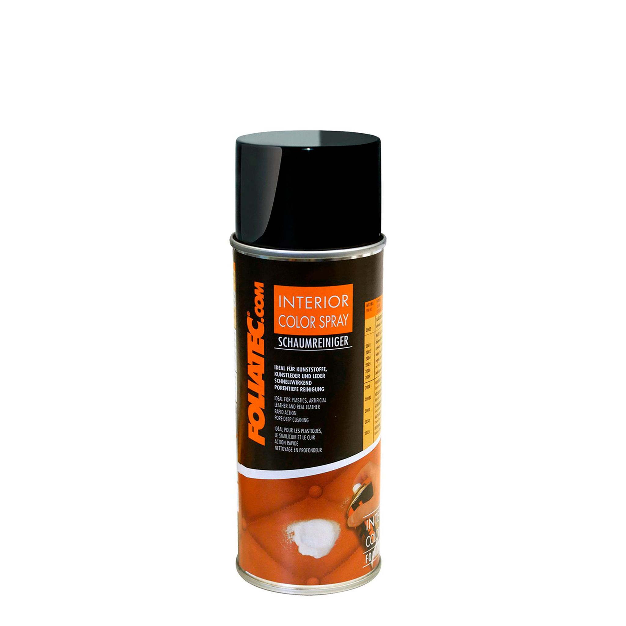 Sisätilojen Puhdistusaine Foliatec Color Spray Foam