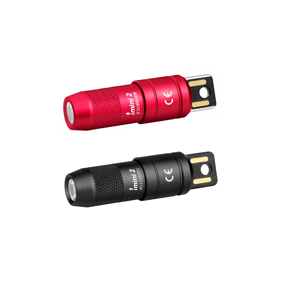 Keychain lamp Olight iMINI 2 - 50 lm / 55 mm / Rechargeable, Black afbeelding