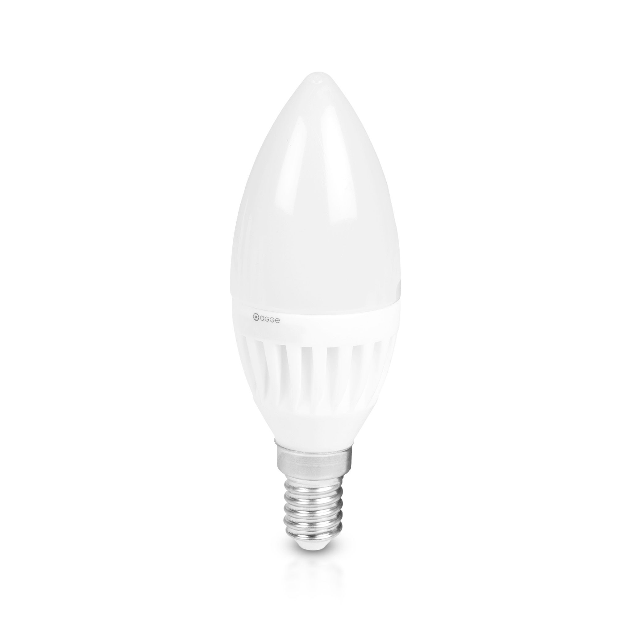 LED bulb AGGE Ceramic E14 - 5W / Dimmable, 3000K afbeelding