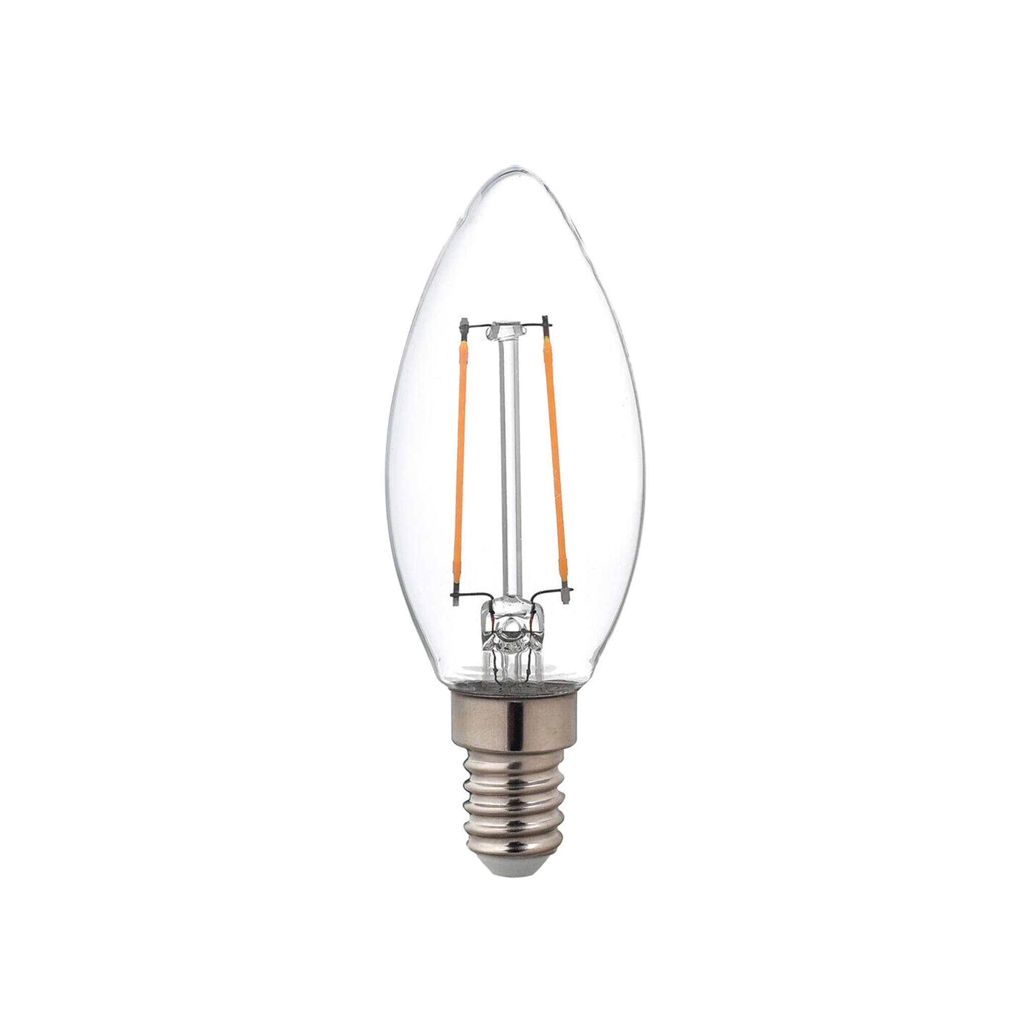 LED-lampa Airam E14 Candle Filament - 2 W, 2700K / 2 W