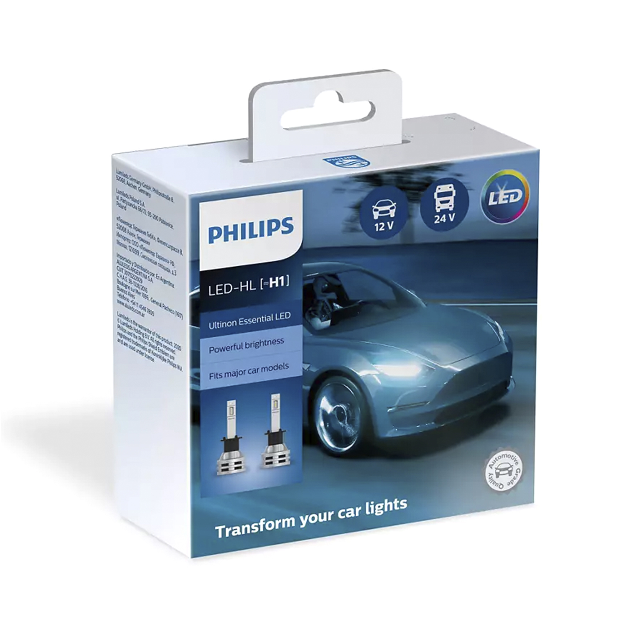 LED-konvertering Philips Ultinon Essential, H1