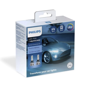 LED-ajovalopolttimot Philips Ultinon Essential, H8/H11/H16