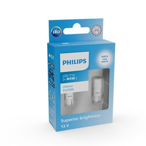 LED-konvertering Philips Ultinon Pro7000 SI, T10