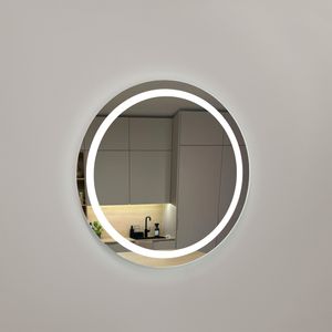 LED-spejl AGGE LED Mirror Round Frontlight - 13W / 3000-6000K / 600 mm