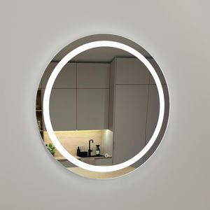 LED-spejl AGGE LED Mirror Round Frontlight - 21W / 3000-6000K / 800 mm