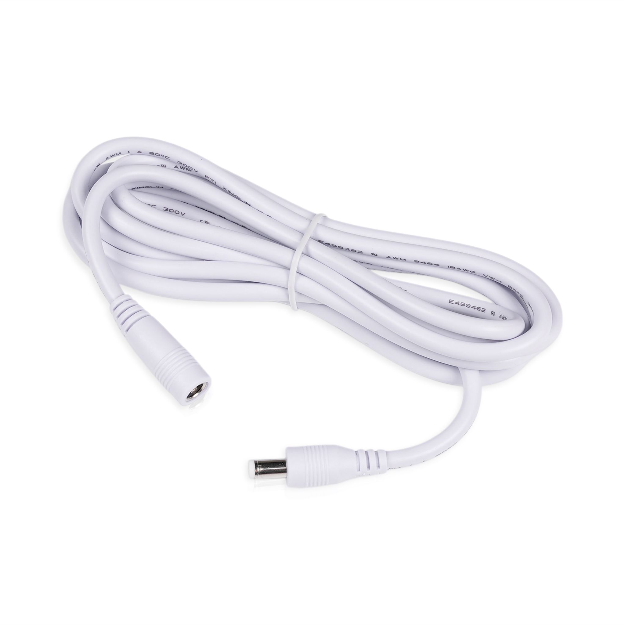 LED strip extension cable AGGE DC female to DC male, Dry rooms (IP20) afbeelding
