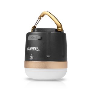 Genopladelig LED-lanterne med powerbank-funktion, Sunree CC3, 355 lm