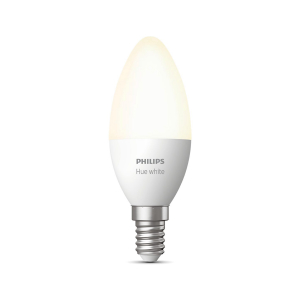 LED Smartpære Philips Hue White Candle, E14 Candle, 2700K