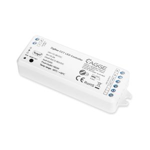 LED-nauhan ohjausyksikkö AGGE CCT Color Zigbee Controller