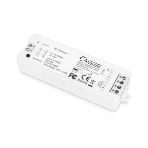 LED-nauhan ohjausyksikkö AGGE Single Color Controller, RF 2.4 GHz