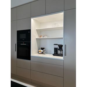 LED-stripssæt skabsbelysning AGGE 24V - Hvid profil