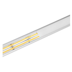 Aluminiumprofil för LED-list AGGE Wide Recessed, infälld, 100 cm