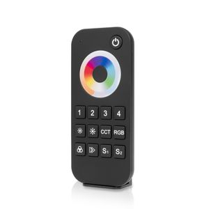 LED-nauhan kaukosäädin AGGE RGB+CCT Touch Wheel, RF 2.4 GHz