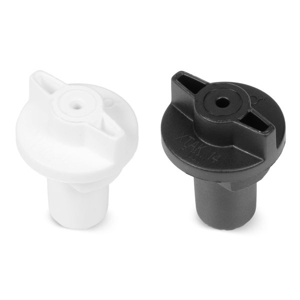 Kiinnike GLOBAL TRAC Hook Base, 1 kpl (Musta)