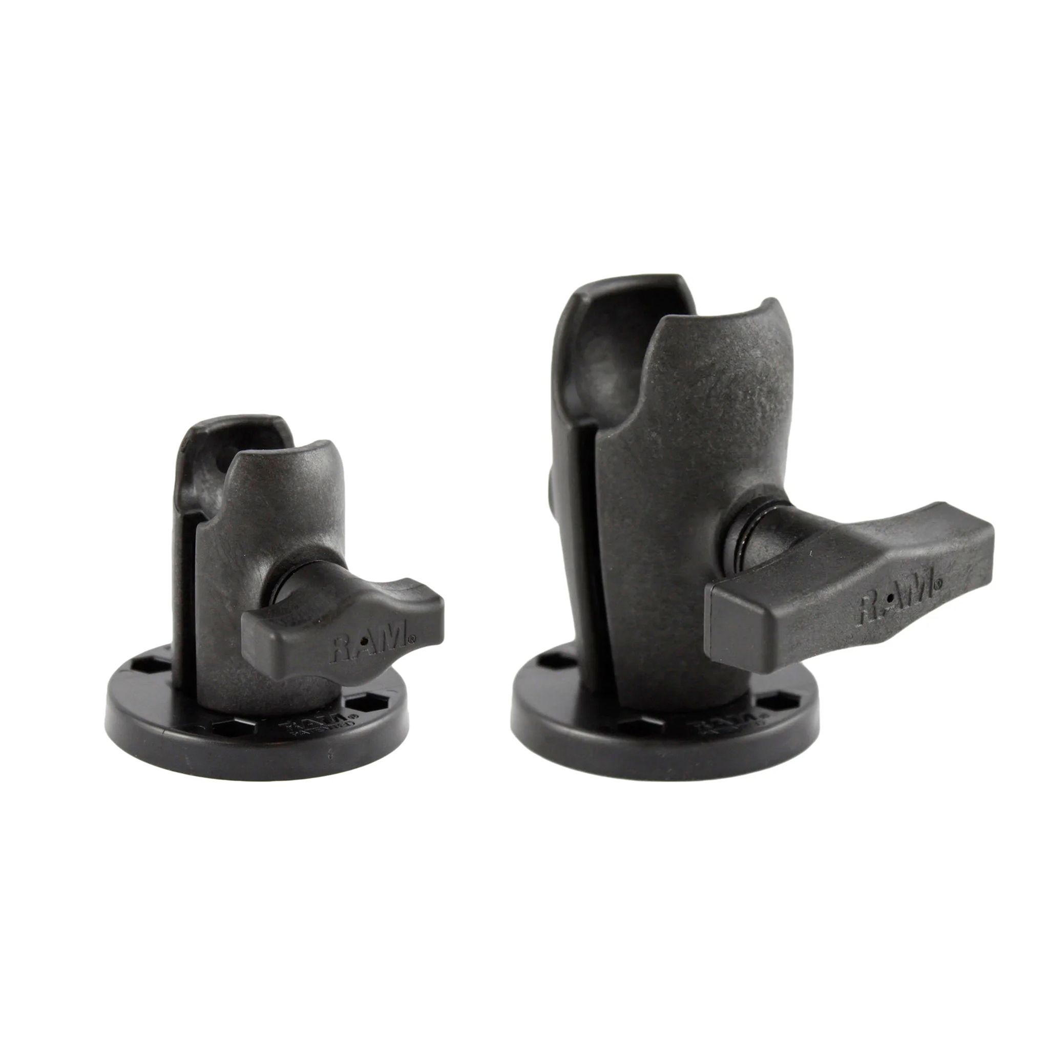 Kiinnike RAM Mounts Single Socket Arm with Round Swivel Plate, B/C-koko, B-koko | Alk. 17,77 €