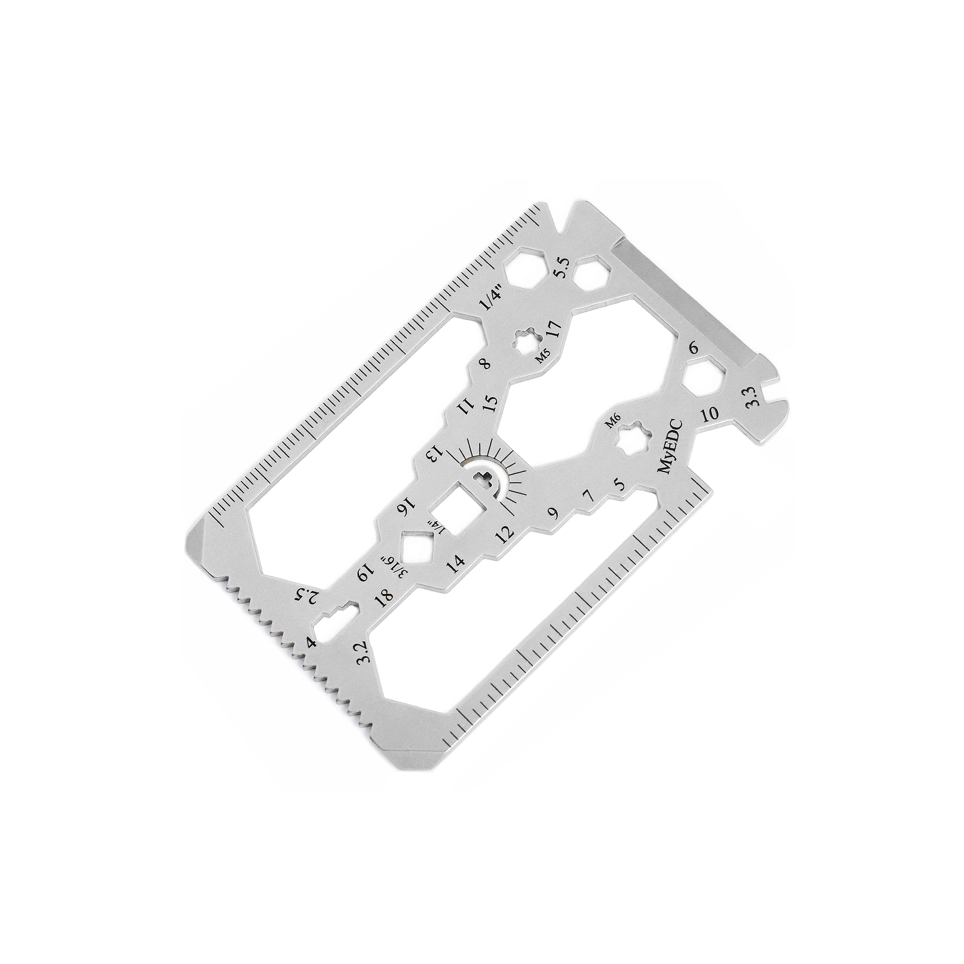 Monitoimityökalu MyEDC Wallet Card 34in1