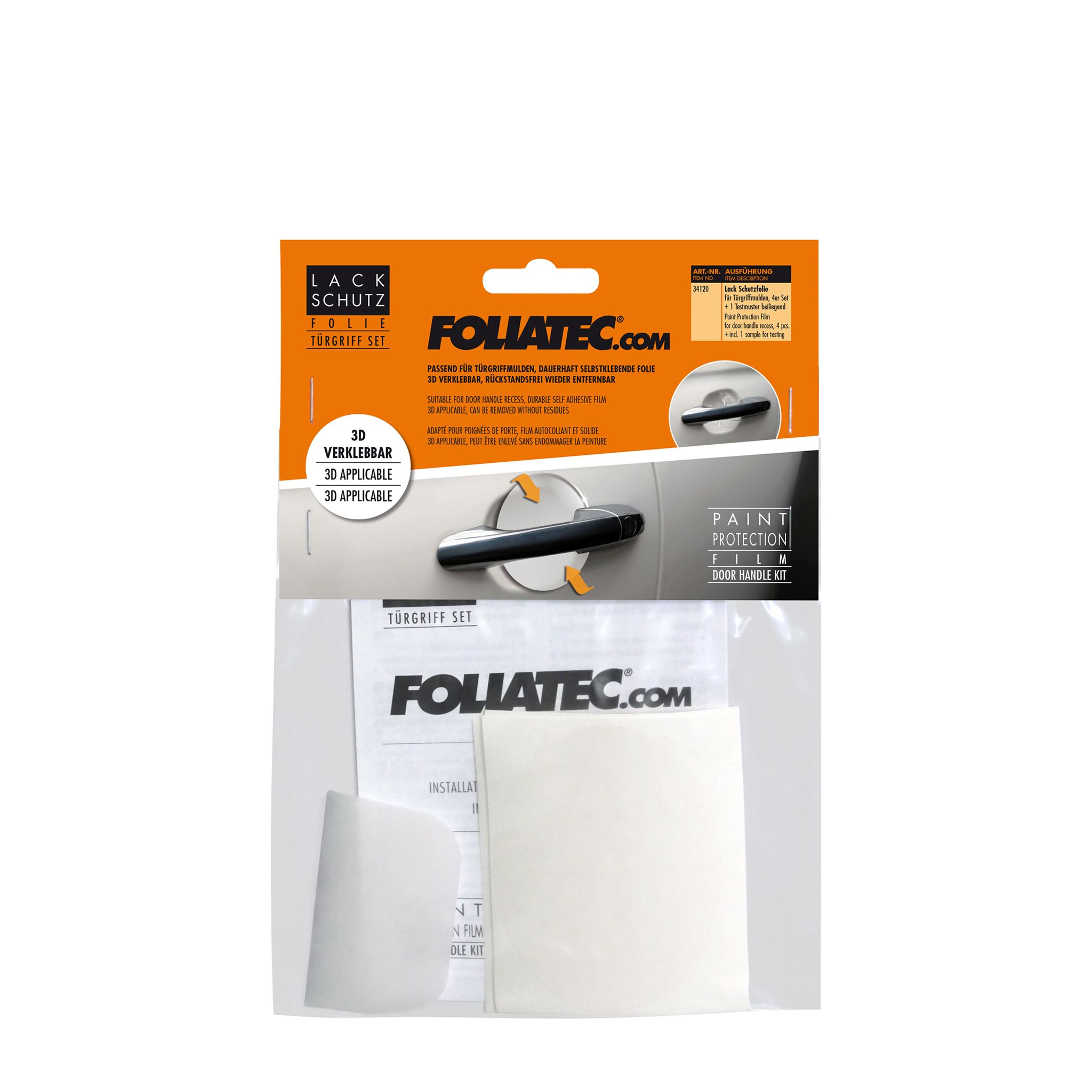 Maalipinnan Suojakalvo Foliatec Ppf Door Handle