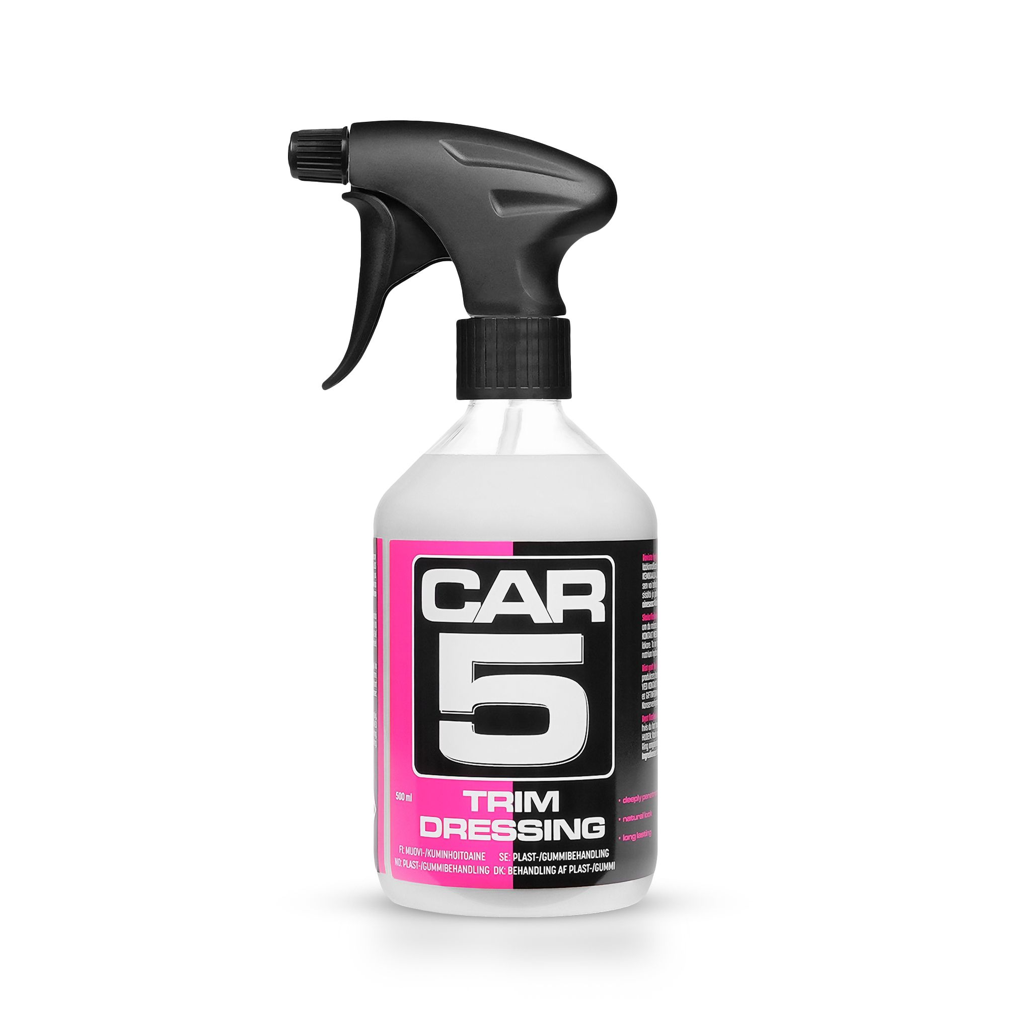 Muovinhoitoaine Car5 Trim Dressing, Ml