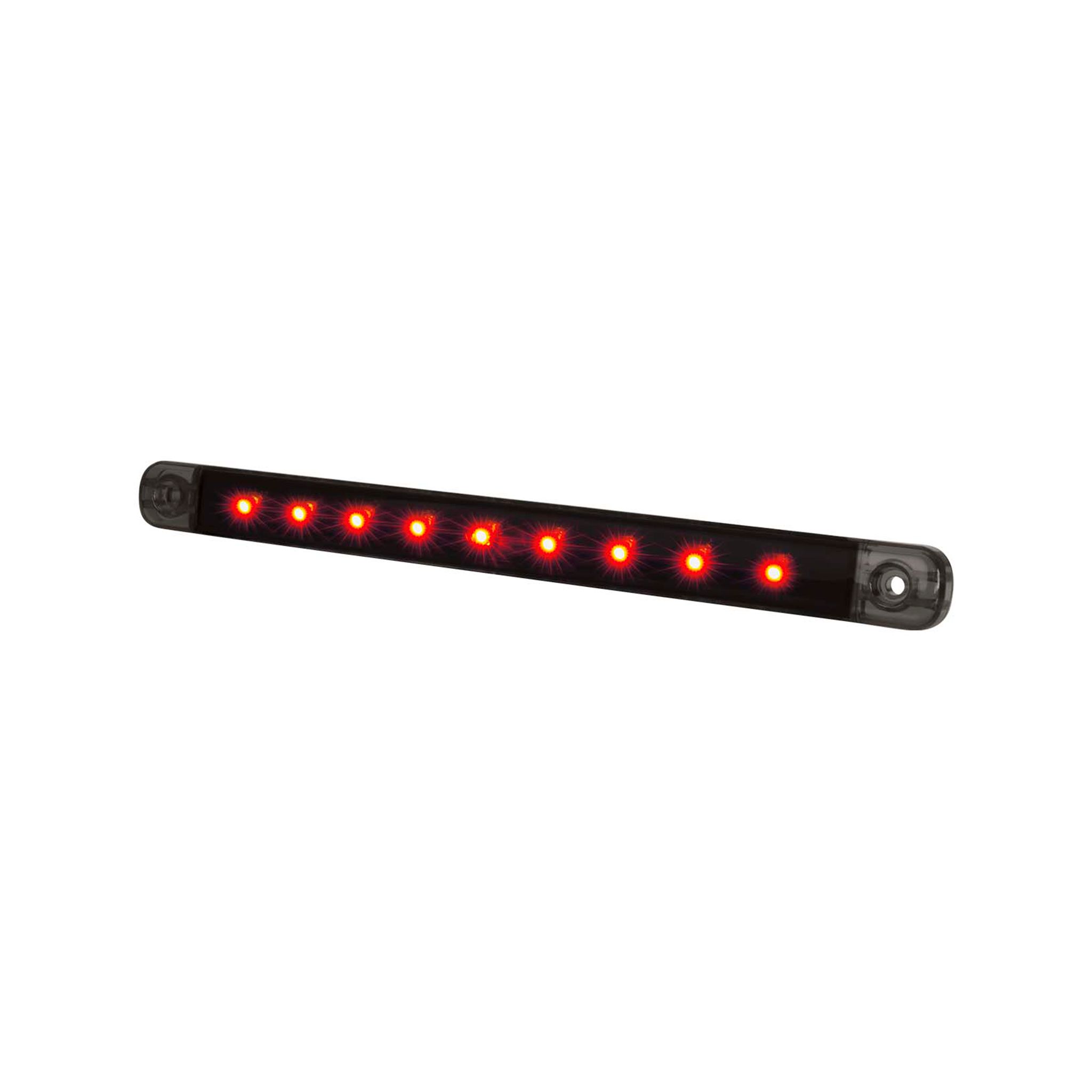 Position light Strands Dark Knight Slim Position Light 9LED - 12/24V / 19W / 238 mm / Red afbeelding