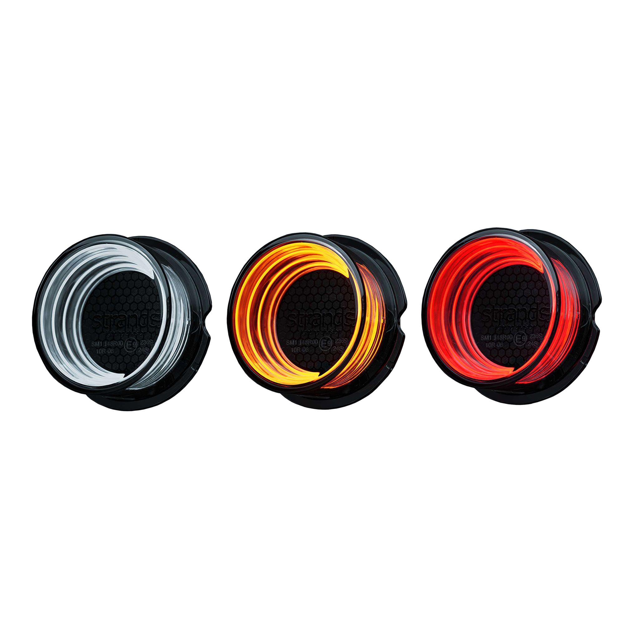 Marker light Strands FOR9T GEO - 12/24V / 5W / 70 mm, Amber