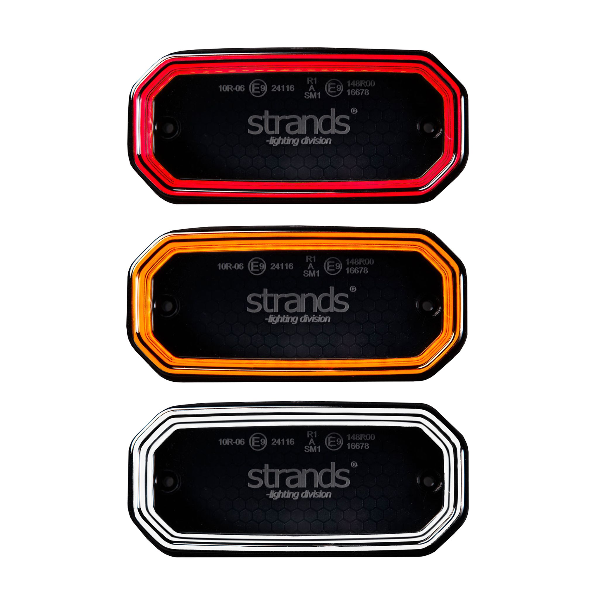 Marker light Strands FOR9T Scale - 12/24V / 3.5W / 116 mm, Amber afbeelding