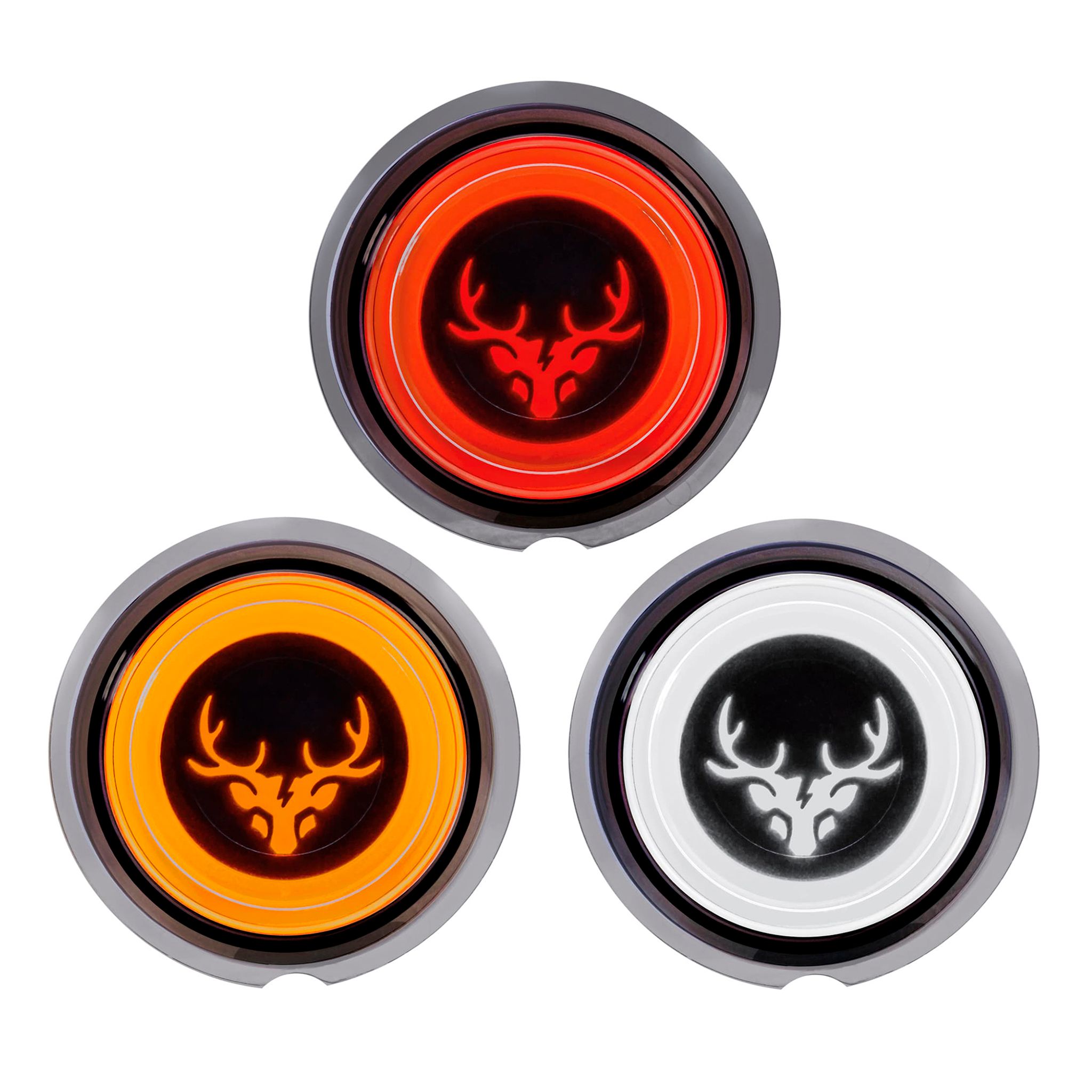 Huomiovalo /Äärivalo Strands Freedom Viking 12LED, 12V/24V, Punainen | Alk. 48,90 €