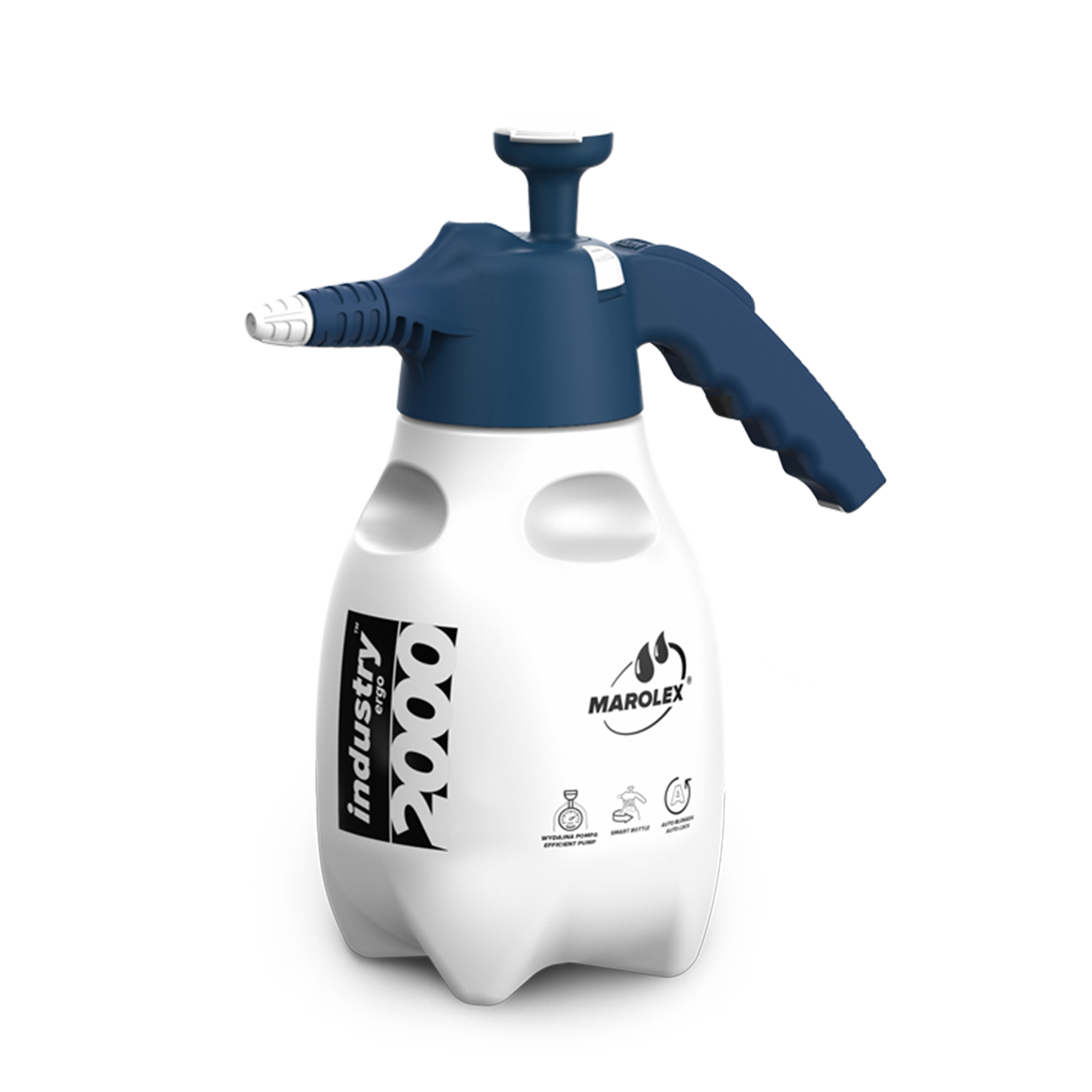 Produktfoto för COMPRESSION HAND SPRAYER INDUSTRY ERGO ALKA 2000 2.0L MAROLEX S093.103