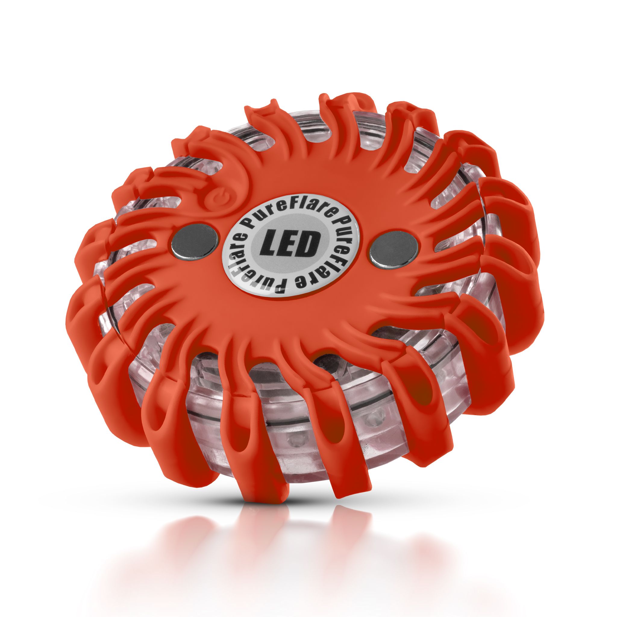 LED light puck Pureflare - Red / Rechargeable afbeelding