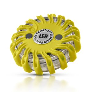 LED-lyspuck Pureflare - Gul / Oppladbar