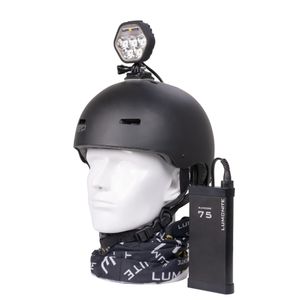 Ski helmet light LUMONITE Navigator2, 4195 lm