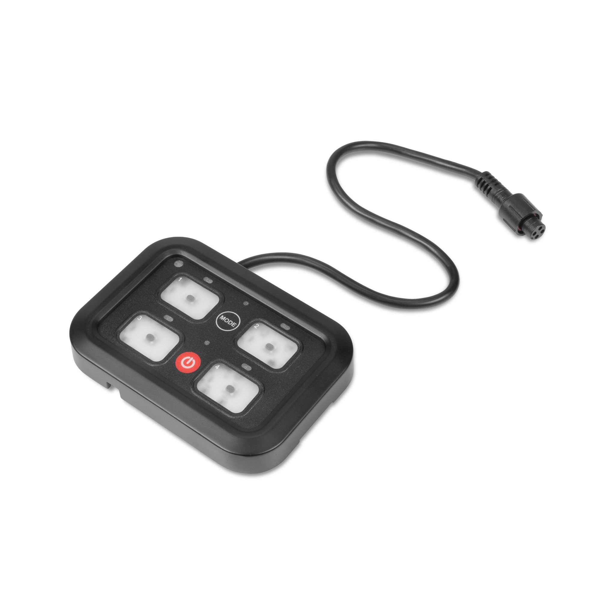 PURELUX Multi-switch Dashboard Controller Vaihtopaneeli, 4 painiketta