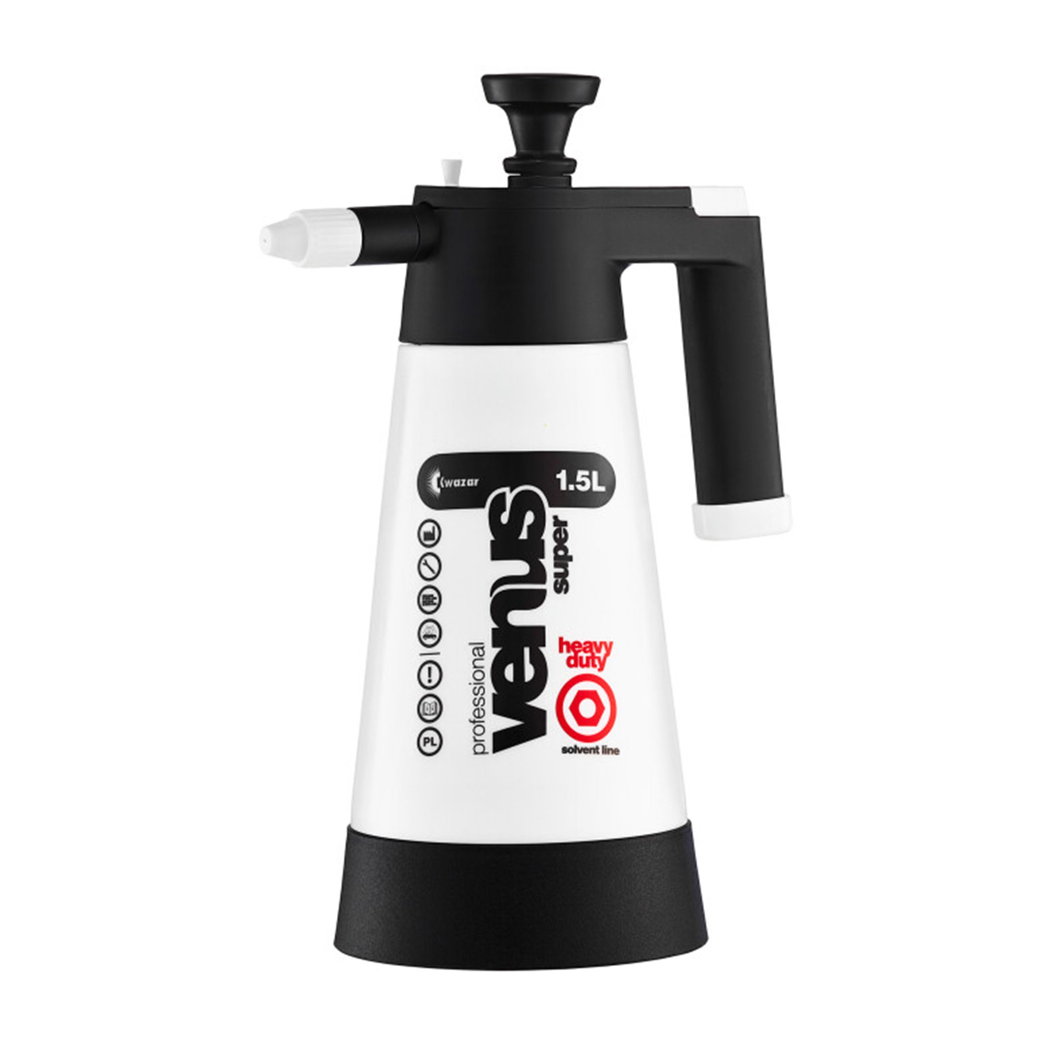 Trykksprøyte for Kaldavfetting, KWAZAR Venus Super Solvent, 1500 ml