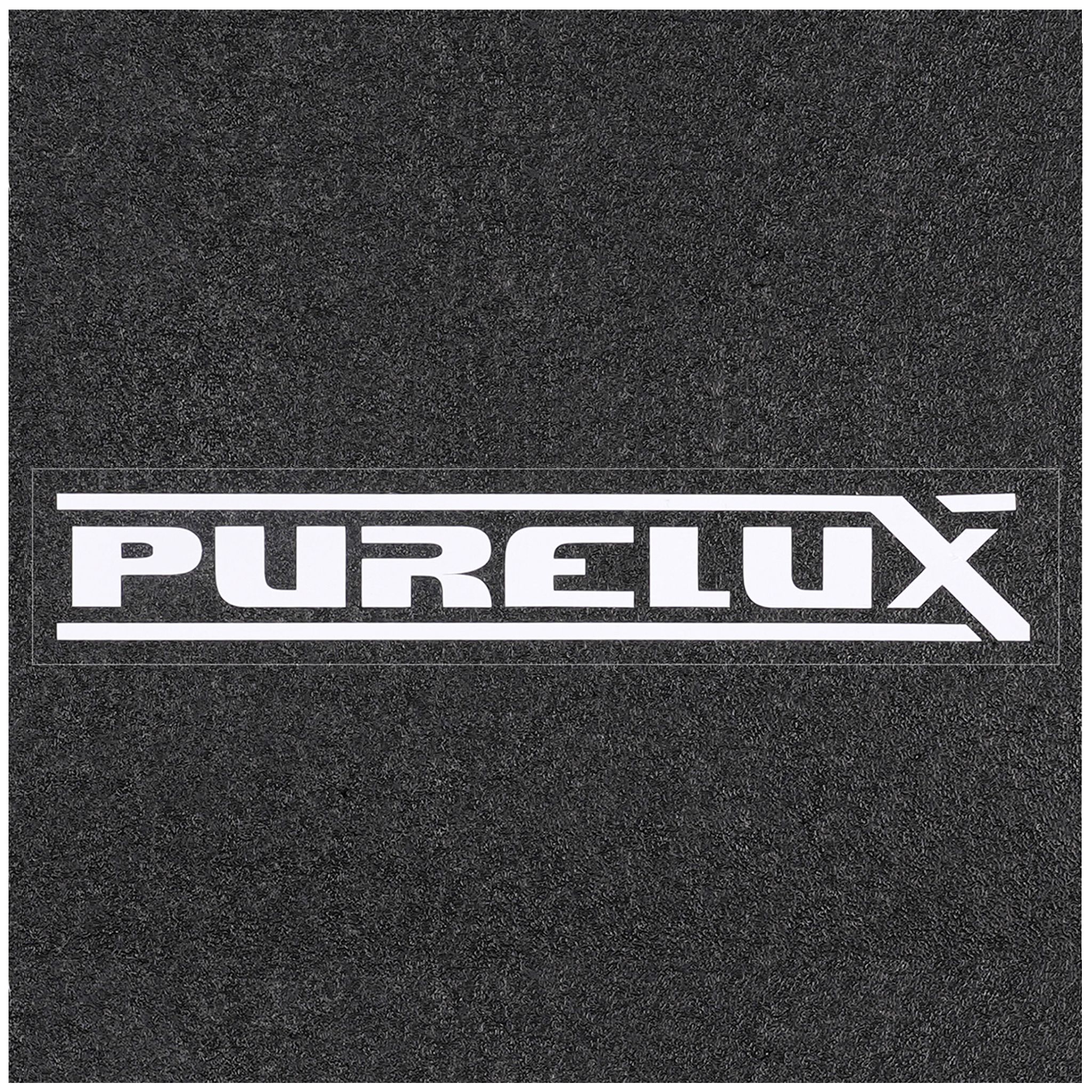 Läs mer om Klistermärke Purelux White Logo, Small x 1 st