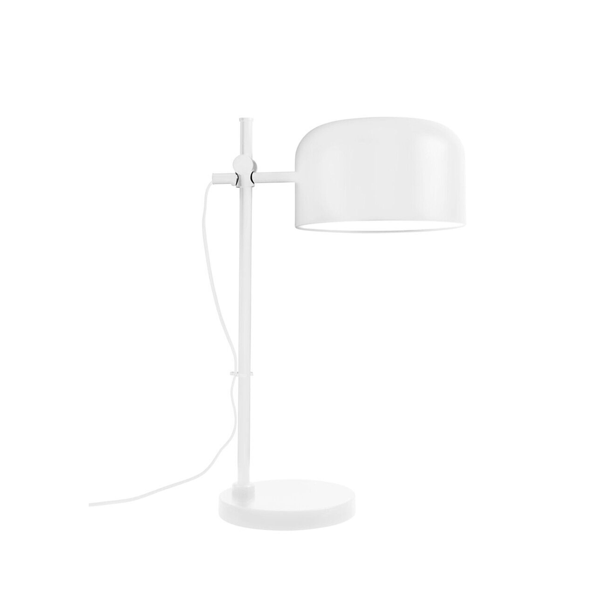 Pöytävalaisin Airam Urban Desk L, E27, Valkoinen