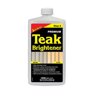 Teak kirkaste Star Brite Premium Teak Brightener (Step 2), 500 ml