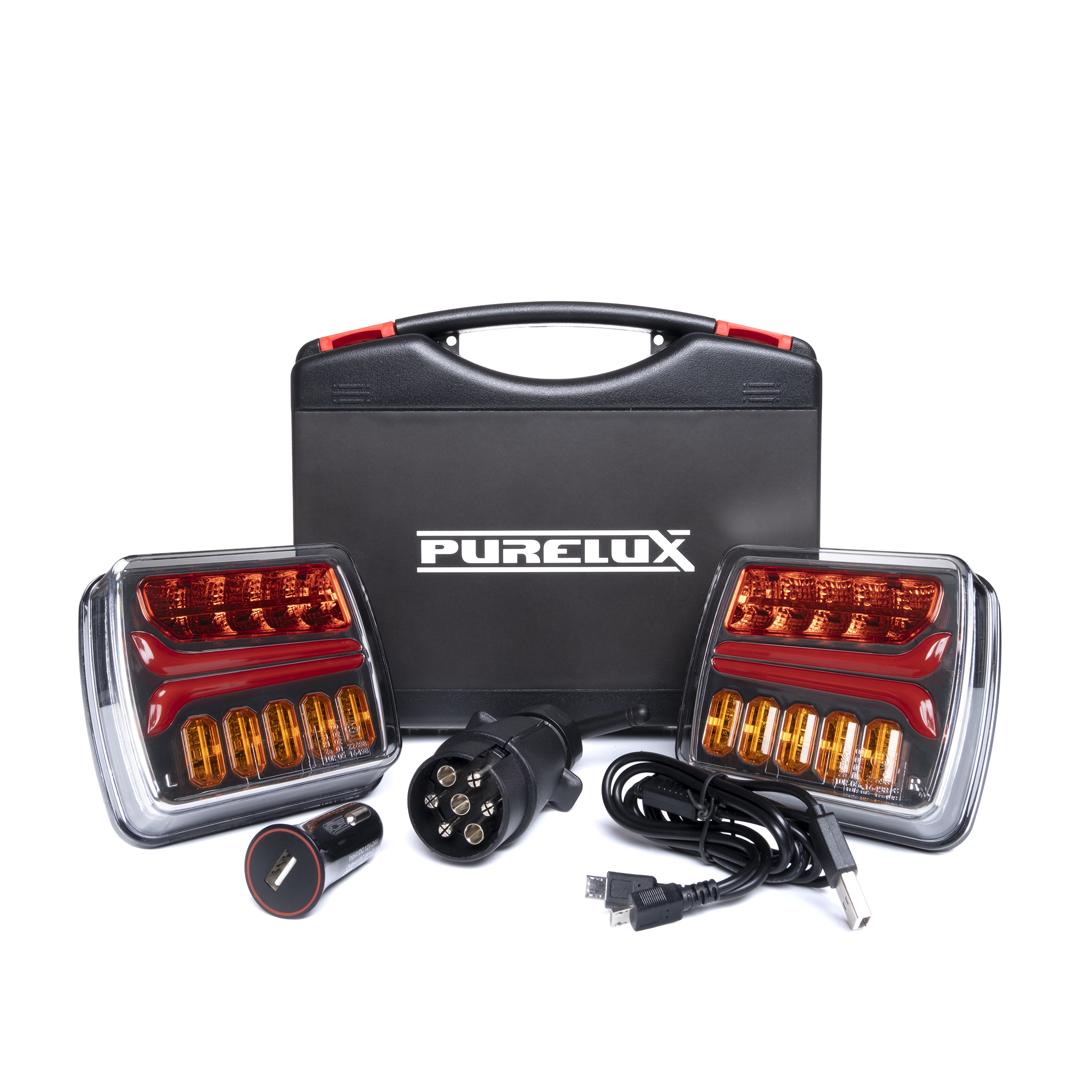 Trådlöst LED-bakljuspaket, Purelux Wireless Trailer Light Kit