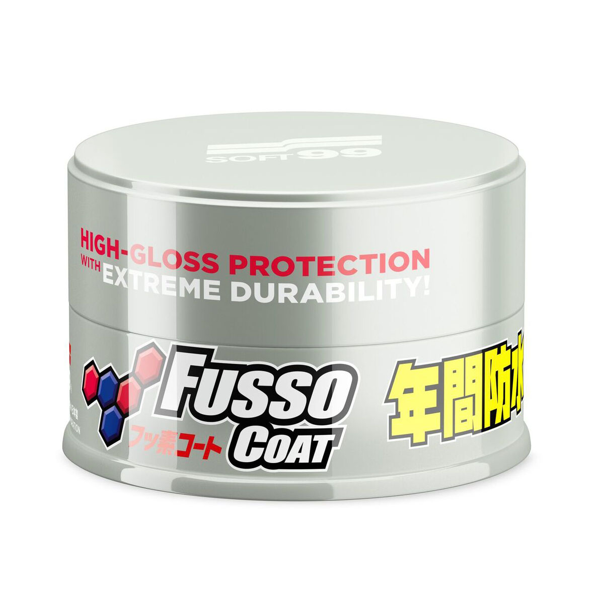 Bilvoks Soft99 Fusso Coat White (2.0), 200 g, Voks + applikator
