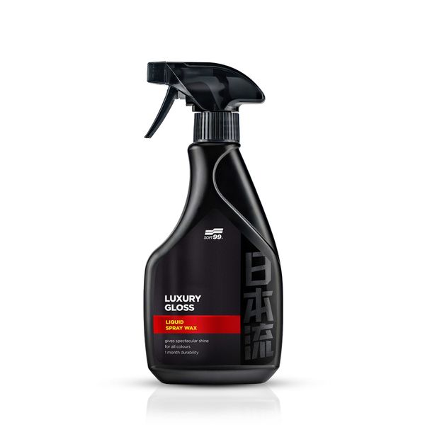 Snabbvax SOFT99 Luxury Gloss, 500 ml, Endast vax