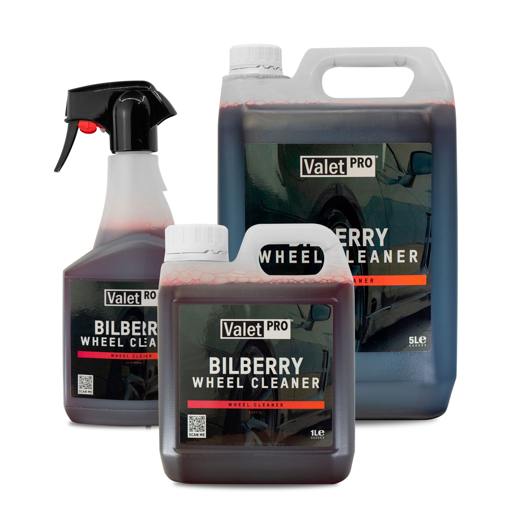 Fälgrengöring ValetPRO Bilberry Wheel Cleaner, 500 ml / Spray