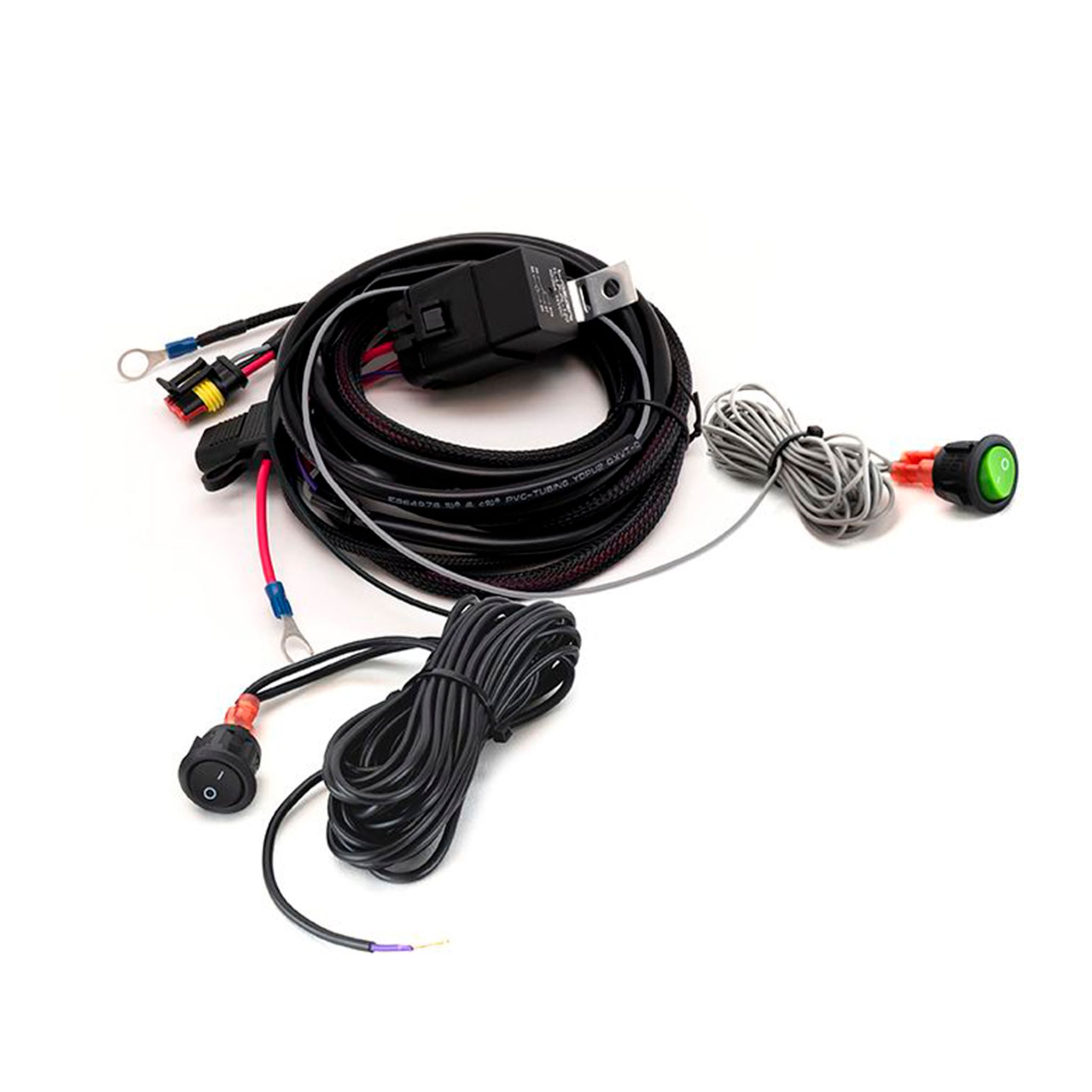 Wiring harness Lazer Superseal with switch, 12V, 1-output afbeelding